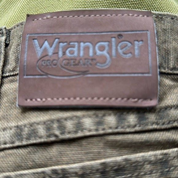 WRANGLER PRO GEAR Rugged Wear Double Knee Pants Hunting Brush Field W40 L30 NWOT - Picture 4 of 11